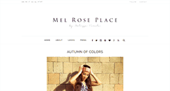 Desktop Screenshot of mel-rose-place.com